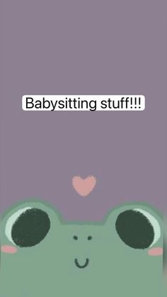 a babysitting stuff frog with its eyes closed