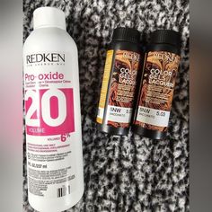 Two, 2 Oz. Redken Color Gels In The Color 5nw 2 Plus. An 8 Oz. Pro-Oxide 20 Volume Developer To Mix It With. I Also, Have Other Shades Of The Redken Color Gels Lacquers As Well As Redken Shades Eq Color Gloss Hair Color. Free Hair Product With Purchase! Gloss Hair Color, Redken Chromatics, Redken Color Gels, Gloss Hair, Redken Hair Color, Redken Hair Products, Redken Shades, Redken Color, Redken Shades Eq