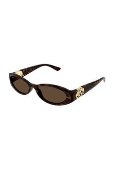 Gucci Eyewear's sunglasses are so chic, you're bound to reach for them often. They're made from black acetate with gold-tone 'GG' emblems at the temples and have sleek oval frames. This item’s measurements are: Product measurements: Height: 3.5cm / 1.4in Width: 13.5cm / 5.3in Tortoise acetate, gold-tone metal Come with a case 100% UV protection Gucci Glasses, Cute Glasses, Gucci Eyewear, Gucci Sunglasses, Oval Sunglasses, Oval Frame, Gold Sunglasses, Oversized Sunglasses, Black Sunglasses