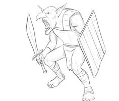 How to Draw a Goblin from Warhammer - Geek-Blog.net Warhammer Drawing, Graphic Novel Illustration, Warrior Drawing, Nose Drawing, Drawing Guide, Sharp Teeth, Guided Drawing, Warhammer Fantasy