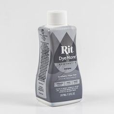 a bottle of rtt dye - more on a white background