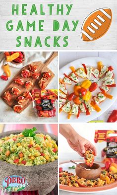 healthy game day snacks for kids