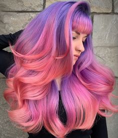 These 20 Vivid Fall Hair Color Trends Are Taking Over 2024 Pink And Purple Hair, Dark Hair Dye, Baylage Hair, Dyed Hair Purple, Vivid Hair Color, Fall Hair Color Trends, Guy Tang, Balayage Hair Dark, Brunette Balayage Hair