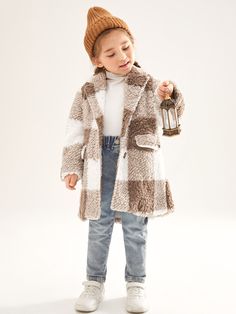 Fall Outfits For Toddler Girl, Girls Winter Outfits Kids, Kids Winter Fashion Girl, Toddler Winter Clothes, Preppy Kids Outfits, Toddler Birthday Outfit, Checkered Outfit, Girls Winter Outfits