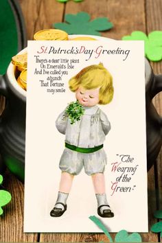 This set of little Irish boys is so cute! https://oldartrepository.etsy.com/listing/1666057825 #stpatricksday #stpatricksdaydecor #stpatricks #irishart #saintpatricksday #saintpatricksdaycrafts #irishcrafts #irishpride