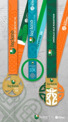 the medals for ireland's olympic games are shown