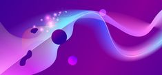 an abstract purple and blue background with bubbles