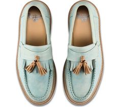 Dr. Martens-Annah Tassel Loafer Tassel Loafers Outfit, Loafers Outfit Ideas, Martens Loafers, Dr Martens Loafers, Lightweight Shoes, Shoes Dr Martens, Tassel Shoes, Wedges Shoes, Wedge Loafers