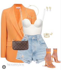 Outfit Ideas Summer, Yellow Blazer, Cute Simple Outfits, Cute Summer Outfits, Tag Someone Who