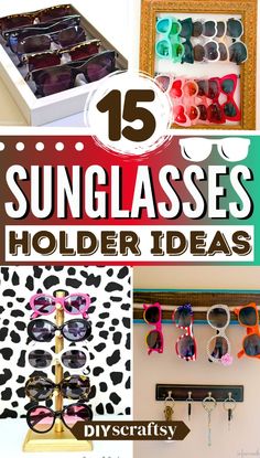 the top 15 sun glasses holder ideas