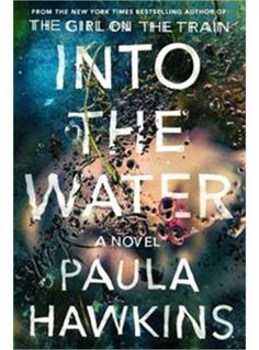 the book cover for into the water by julia busie is displayed on an iphone