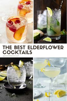 the best elderflower cocktails