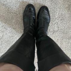 Classic Black Leather Modern Vintage Boot. Vintage Boots, Leather Boot, Vintage Shoes, Vintage Leather, Modern Vintage, Classic Black, Vintage Black, Leather Boots, Black Leather