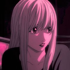 Girl Pfp Icon, Soft Emo, Pink Cutecore, Dark Cherry Red, Girl Pp, Anime Pp, Rockstar Girlfriend, Misa Amane, Grunge Coquette