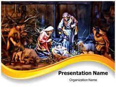 a nativity scene with figurines of jesus and baby jesus in the manger