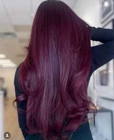 Deep Red Violet Hair Color, Burgundy Violet Hair, Dark Deep Red Hair Color, Dark Fuschia Hair, Deep Brown Red Hair, Dark Violet Red Hair, Red Shirt Hair, Deep Cherry Red Hair Burgundy, Dark Red Violet Hair