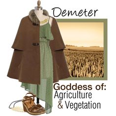 Demeter Aesthetic Outfit, Demeter Dress, Demeter Outfit, Goddess Of Agriculture, Demeter Greek Goddess, Greek Goddess Costume, 27th Birthday, Goddess Costume