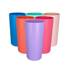 PRICES MAY VARY. 26-ounce maximum capacity | BPA-free Perfect everyday drinking cup; great for patio, picnic, poolside and camping Unbreakable polypropylene material | top rack dishwasher safe 6-inches tall, 3-1/2-inch mouth diameter | stackable to save space Set of 6 in 6 assorted colors | also available in additional sizes and colors 760ml Unbreakable Plastic Tumblers | set of 6 in 6 Assorted Colors  "BPA-free  We are committed to using only the best BPA-free, food safe materials to create pro Patio Picnic, Iced Tea Glasses, Water Games, Tea Glasses, Plastic Tumblers, Bar Glassware, Party Cups, Dishwasher Racks, Drinking Glasses