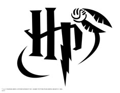 a black and white logo with the letter h on it