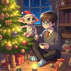 Dobby Harry Potter, Harry Potter Merchandise, Harry Potter Christmas, Harry Potter Crafts, Disney Drawings, Diamond Painting, Hogwarts, Phone Wallpaper, Witch