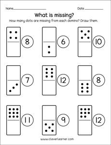 the missing numbers worksheet is shown in this printable activity for children to practice counting