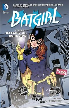 the cover to batgirl vol 1, featuring batgirl