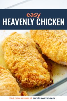 Come Over Chicken, Recipes For Chicken Cutlets, Easy Chicken Comfort Food Recipes, Chicken Breast Recipes Comfort Food, Chicken Recopes, Heavenly Chicken Recipe, Heavenly Chicken, Firecracker Chicken, Cracker Chicken