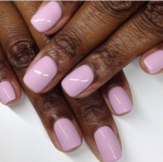 Soap Nails 2024, Very Short Natural Nails, Opi Pink Gel, Plain Color Nails, Nails Ideas 2023, Overlay Nails