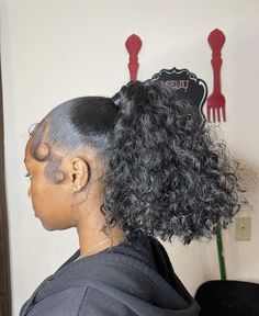 Short Curly Ponytail Black Women Weave, Curly Extended Ponytail Weave, Curly Short Ponytail Black Women, High Natural Ponytail, Short Curly Ponytail Weave, Slick Back Curly Ponytail, Puffy Ponytail Hairstyles Black Women, High Curly Ponytail Weave, Curly Ponytail Black Women