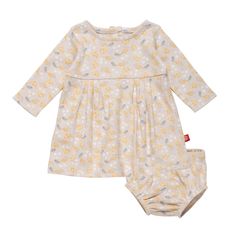 our little baby dress + diaper cover set is a coordinating set with magnetic closures at the back of the neck that makes getting dressed a breeze. with flutter sleeves, an empire waist, and gentle-on-skin organic cotton, it's no wonder baby looks precious and feels comfortable all day long.



GOTS certified organic cotton: grown without pesticides & free of harsh chemicals. 

SewSafe™ magnetic closures at the back make for easy dressing & changing.
 set includes dress + matching diaper cover. Getting Dressed, Easy Dressing, Organic Skin, Diaper Cover, Consumer Products, Pesticides, Baby Size, Pj Sets, Flutter Sleeves