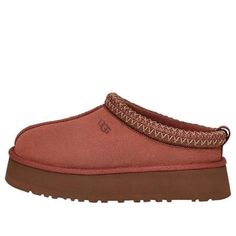 (WMNS) UGG Tazz Slipper 'Red Jasper' 1122553-RDJ Tazz Slipper, Ugg Tazz, Limited Edition Sneakers, Red Jasper, Sport Sneakers, Im Not Perfect, Slippers, Collage, Sneakers