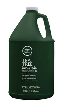 TEA TREE - Hair & Body Moisturizer Gallon - Hypnotic Store Moisturizer For Hair, Paul Mitchell Hair Products, Paul Mitchell Tea Tree, Fresh Tea, Styling Wand, Gift Set Packaging, Skin Massage, Skin Tonic, Natural Tea