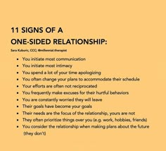 One Sided Relationship, Best Relationship Advice, Healing Journaling, Narcissism Relationships, Mental Health Facts, Unhealthy Relationships