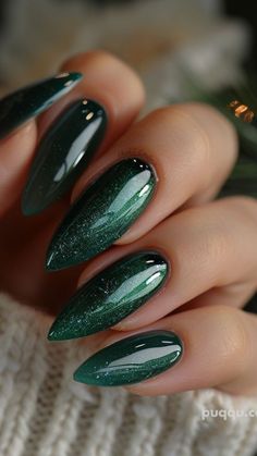 Get ready to rock 20+ Trendy Green Nails You Need to Try This Year! From bold Dark Green Nails to elegant Emerald Nails, this collection has the best Green Nail Designs for every style. Try chic Almond Nails Designs or edgy Goth Nails that are perfect for a daring look. Whether you love Green Acrylic Nails or fun Stick On Nails, these Green Nail Art ideas will elevate your manicure game. With Nagel Tips, Casual Nails, and Cat Kuku trends, there’s a look for everyone! Perfect for anyone lookin... Green Nail Polish