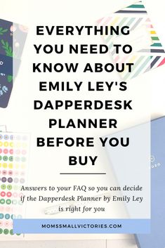 the words everything you need to know about embly's diaperdrek planner before you buy