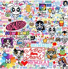 an image of many different emotes on a wall with the word love in it