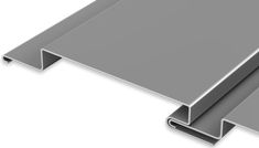 an image of a metal profile on a white background