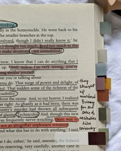 the secret history annotations donna tartt annotated books tabs annotation materials dark academia aesthetics Richard papen bunny The Secret History Annotations, Annotations In Books, Books Annotation, Book Annotating, Book Annotations