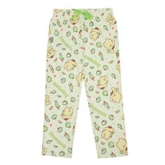 Pompompurin All Over Pajama Pants With Pockets Cute Sleep, Stylish Pajamas, Yellow Dog, Repeat Prints, Sleep Pants, Pants Large, Pajama Bottoms, Bottom Clothes, Dream Room