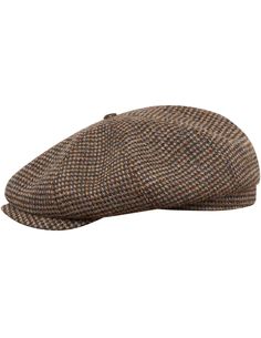 A vintage Shelby cap made of high quality authentic Harris Tweed (100% wool), inspired by the Peaky Blinders gang. 8 panels crown sewn down to the visor. High quality fabrics and craftsmanship. Handmade in Poland, available at Sterkowski online store.