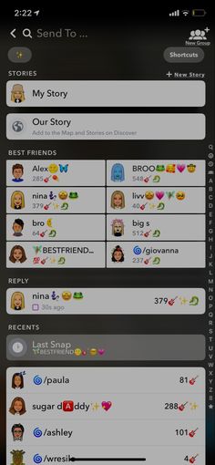 an iphone screen with several emotes on it and the texting section below