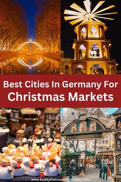 Best cities in Germany for Christmas Markets! Enjoy this magical time with unique eats and treats, shows, and traditional keepsakes. #Germany #ChristmasMarkets #Christmas #Holiday #Travel Best Cities In Germany, Munich Christmas, Winter Places, Cologne Christmas Market, Christmas Markets Germany, Munich Travel, Germany Munich, Christmas In Germany, Switzerland Vacation