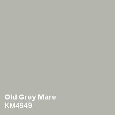 an old grey mare km 949 paint color