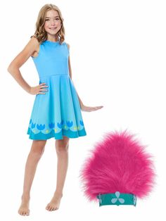 Trolls Costume, Trolls Poppy, Boys Costumes, Poppy Dress, Trolls World Tour, Unique Costumes, Girls Costumes, Toddler Costumes, Womens Costumes