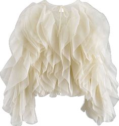 Luxury Puff Sleeve Ruffled Tops, Cheap Flowy Blouse With Ruffle Hem, Cheap Chiffon Blouse For Fall, Cheap White Chiffon Top, Luxury Puff Sleeve Top With Ruffles, Affordable Flowy Ruffle Sleeve Blouse, Affordable Elegant Blouse With Ruffle Hem, Luxury Ruffle Hem Blouse For Spring, Cheap Flowy Chiffon Blouse