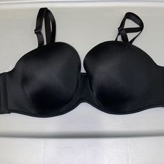 A Strapless Bra That Gives The Girls A Boost And Stays In Place Without Any Silicone Lining. Plus Optional Multi-Way Straps For Maximum Versatility. Medium Coverage Boost Push-Up Lining Removable, Adjustable Straps Can Be Worn Multiple Ways Hook-And-Eye Closure Removable Multi-Way Straps For 7 Ways To Wear Bra Is Brand New Without Tags From Lane Bryant. Tags Removed And Size Tags Marked To Prevent Store Returns. Elegant Black Bra With Adjustable Straps, Black Full Coverage Bra With Medium Bust Support, Full Coverage Black Bra With Medium Bust Support, Strapless Bra With Padded Cups, Black Push-up Nursing Bra With Adjustable Straps, Black Underwire Bra With Adjustable Straps, Black Underwire Nursing Bra With Medium Bust Support, Black Full Coverage Bra With Padded Cups, Black Bra With Adjustable Straps For Night Out