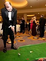 Idea for fundraising at golf themed gala Golf Event Outfit, Charity Ball, Gala Themes, Charity Gala, Fund Raiser, Auction Ideas, Golf Event, Fundraiser Ideas