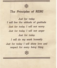 Reiki Quotes, Reiki Courses, Reiki Therapy, Learn Reiki, Reiki Symbols, Energy Healing Reiki, Just For Today, Life Force Energy, Reiki Master