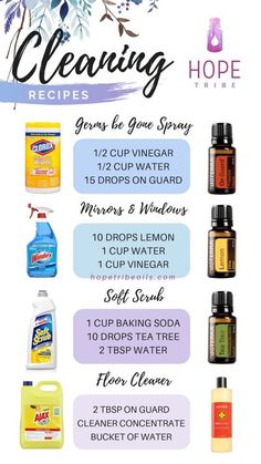 Doterra Cleaning Recipes, Essential Oil Cleaning Recipes, Doterra Oils Recipes, Essential Oil Perfumes Recipes, Natural Cleaning Recipes