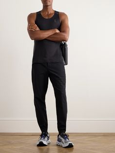 lululemon designs performance kit for every type of workout, from yoga to running. , These 'Pace Breaker' track pants are made from sweat-wicking recycled-shell with four-way stretch , Mesh trims for added ventilation , Internal drawstring adjusts the fit Lululemon Collection, Tom Ford Bag, Wardrobe Edit, Pants For Men, Short Suit, Casual Blazer, Loungewear Shorts, Suede Jacket, Sport Running